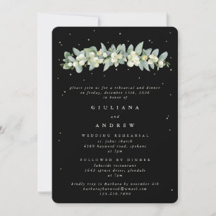 Convite Ensaio de Casamento de Amoras Negras+Eucalyptus