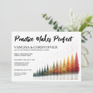 Convite Ensaio de Casamento de Outono