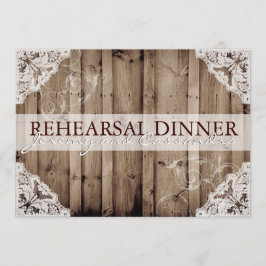 Convite Ensaio de Casamento de Renda Branca Antiga