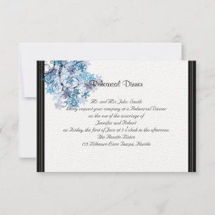 Convite Ensaio De Casamento De Snowflake Tree Posh