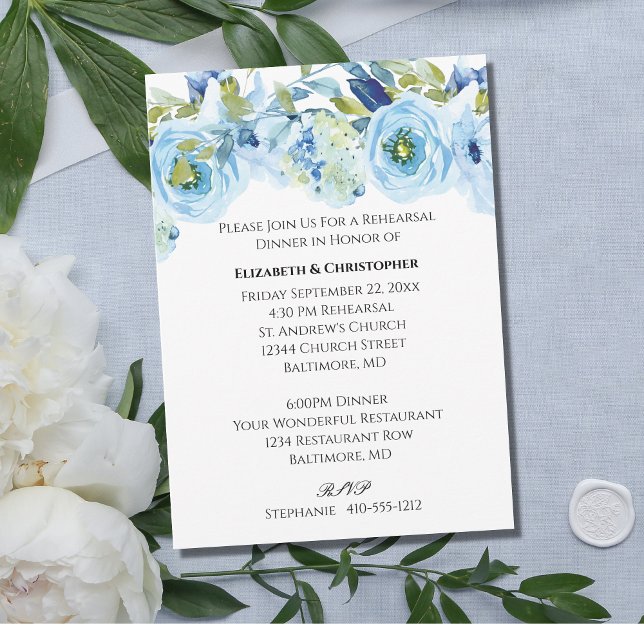 Convite Ensaio De Casamento Elegante Com Aquarela Floral A (Criador carregado)