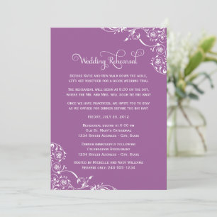 Convite Ensaio de Casamento Lavanda Floresce