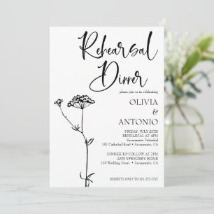 Convite Ensaio de Casamento Minimalista Moderno Simples