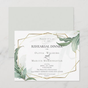 Convite Ensaio De Casamento  Rendimentos tropicais elegant