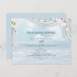 Convite Ensaio De Casamento | Tulle Elegant Beach Driftwoo