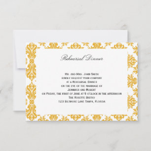 Convite Ensaio de girassol e Casamento tema damasco branco