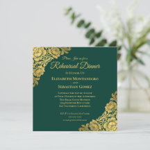 Ensaio de Jantar de Noiva com Floral Elegante Dour