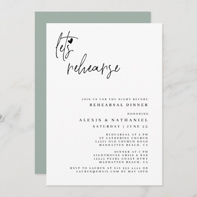 Convite Ensaio De vamos Na Noite Antes Do Sábio Dossiês (Frente/Verso)