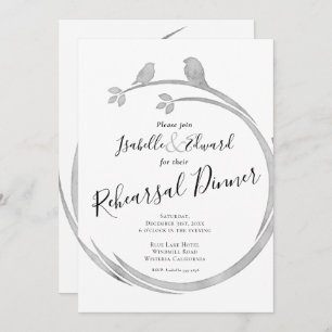 Convite Ensaio Minimalista de Cinzas de Aquarela Adoram Av