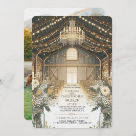 Convite Ensaio Rustic Elegance Wedding