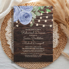 Convite Ensaio Rustic Wood String Luzes De Casamento