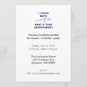 Convite Ensino Matemática, qual é a sua superpotência?