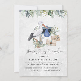 Convite Entrega de Armazenamento | Chá de fraldas Virtual