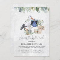 Entrega de Armazenamento | Chá de fraldas Virtual