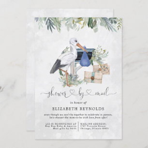 Convite Entrega de Armazenamento  Chá de fraldas virtual p