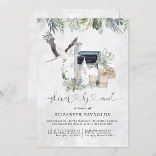 Convite Entrega de Armazenamento  Chá de fraldas virtual p