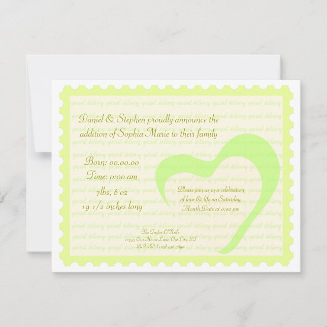 Convite Entrega especial (Frente)