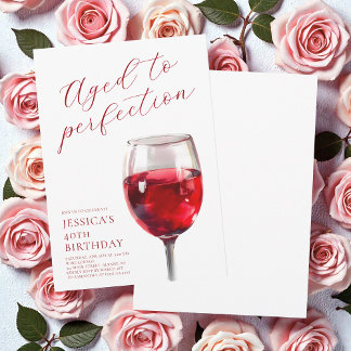 Convite Envelhecido à Perfeição Roteiro de Vinho para Fest