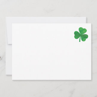 Convite Envelopes do Dia de São Patrício – Verde Sorte do