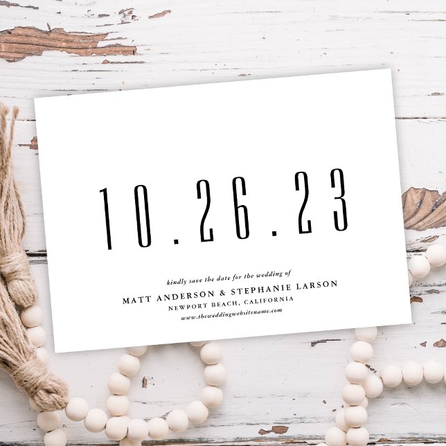 Convite Envie Sua Data De Casamento Sem Foto Para Salvar A (Criador carregado)