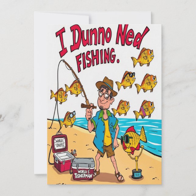 Convite Envolva-se com o Ned (Frente)