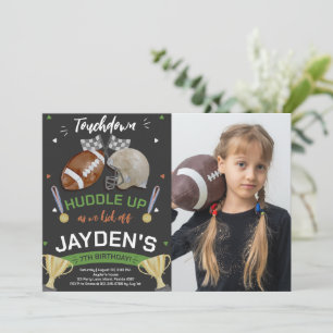 Convite Envolvemo-Nos À Medida Que Tiramos Foto De Anivers