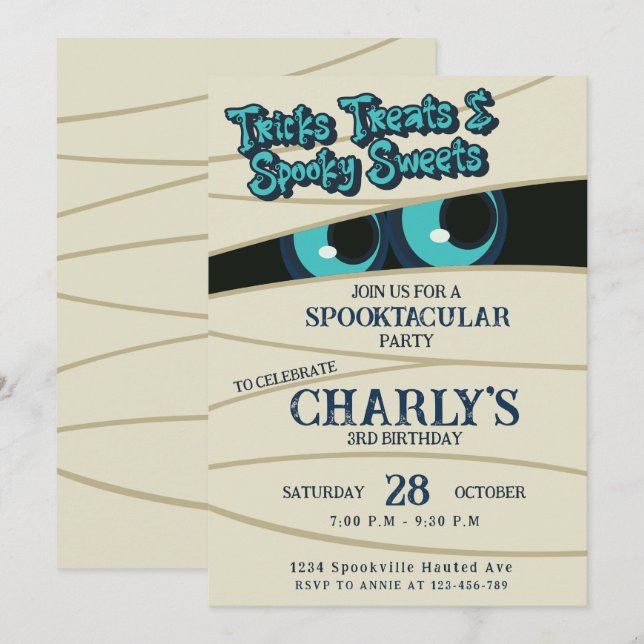 Convite Envolvido em Diversão (Frente/Verso)