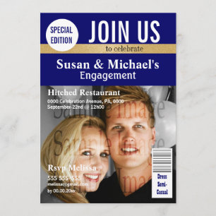 Convite Envolvimento da revista Blue Gold