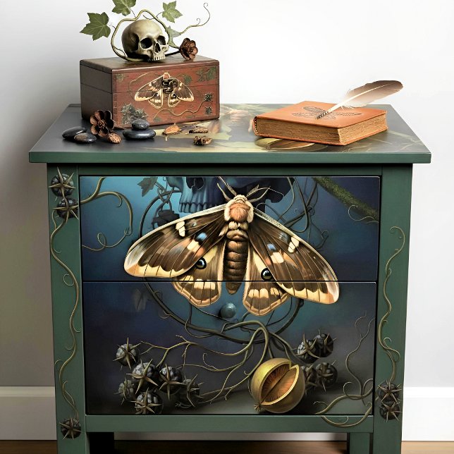 Convite Ephemera Sheet - Woodland Moth (Criador carregado)