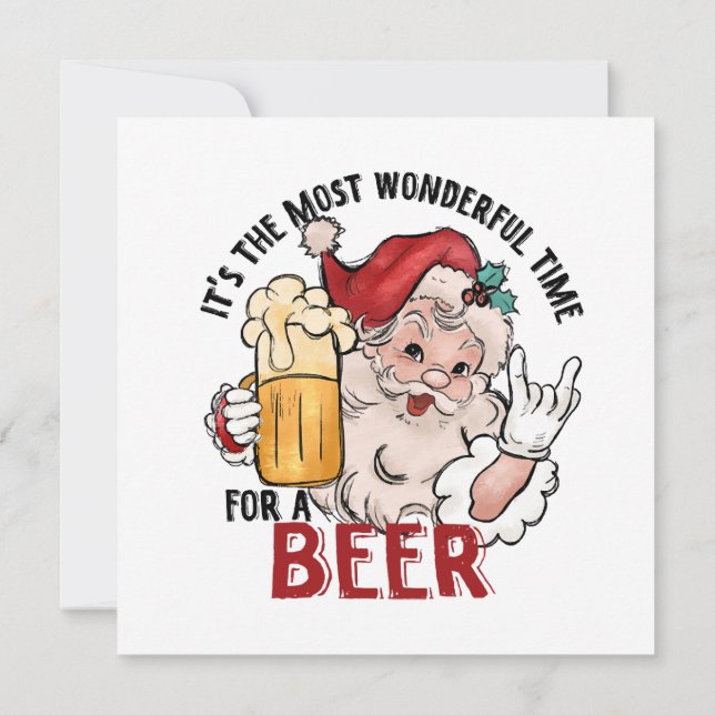 Convite Época Mais Maravilhosa para uma Cerveja (Verso)