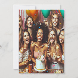 Convite equipe da noiva