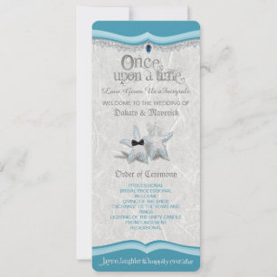 Convite Era Uma Vez Programa de Casamento