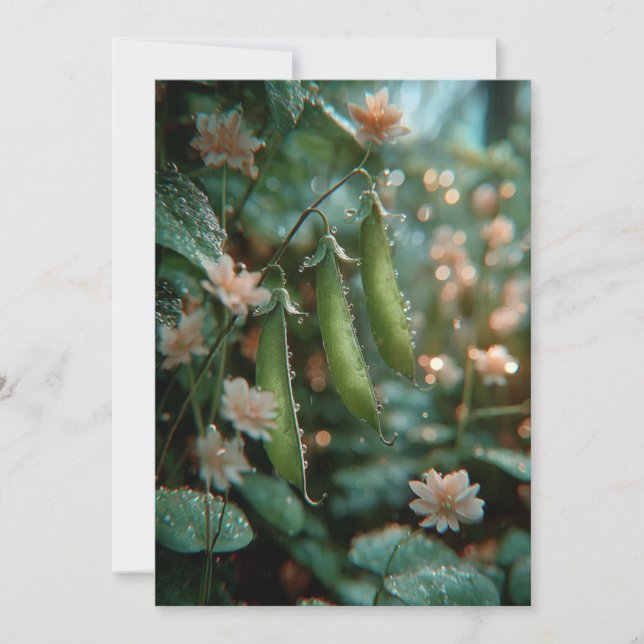 Convite Ervilha no Pod | Bichos (Frente)