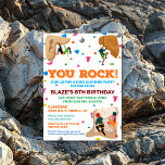 Convite Escalada de Rock Étnico Afro-Americano<br><div class="desc">Convite de Aniversário para Escalada de Rock Étnica na América Africana</div>