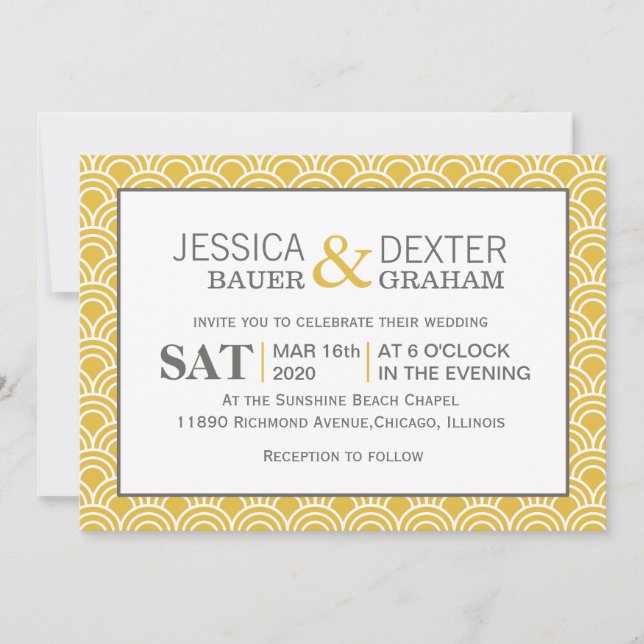 Convite Escalas em camadas (Frente)