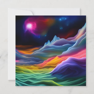 Convite Escape espacial fantasia