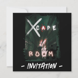 Convite Escape Room Oculta Enigma