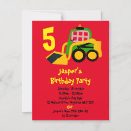 Convite Escavador Bobcat