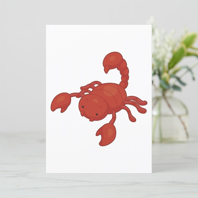 Convite Escorpião (Criador carregado)