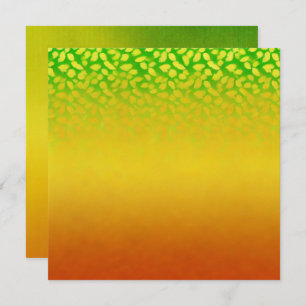 Convite Escrapbook de Ombre de Folhas Automáticas Imprimív