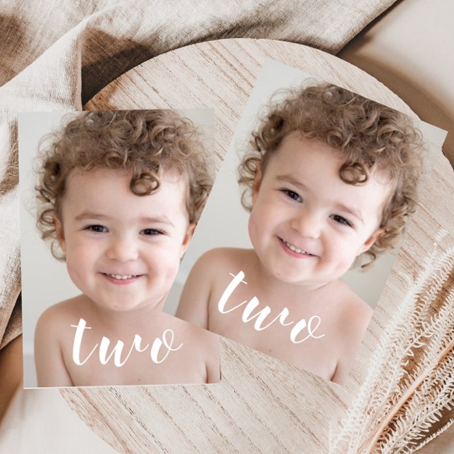 Convite Escrita Fotográfica do segundo aniversário da Bela (Criador carregado)