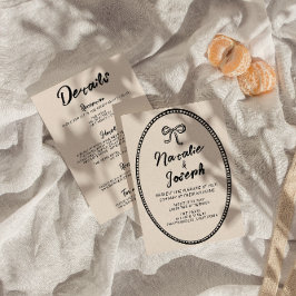 Convite Escrito À Mão, Vintage Divertido Moderno, Tudo Em 