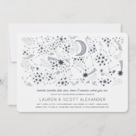 Convite Escrito no Chá de fraldas de Revisão de Gênero das