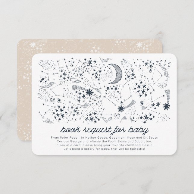 Convite Escrito no Pedido de Livro de Casais das Estrelas (Frente/Verso)