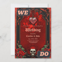 Escuridão real, coração gótico e crânio