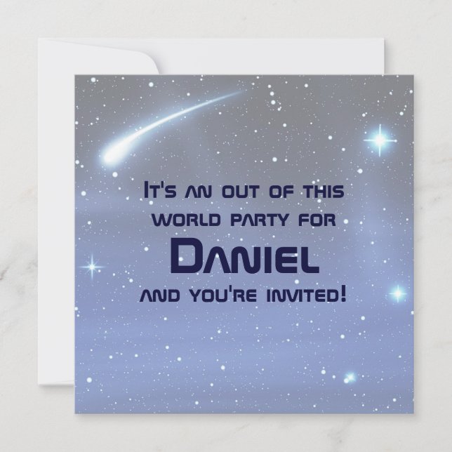 Convite Espaço (Frente)