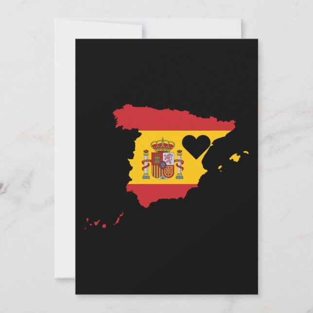 Convite Espanha de amor presente no Orgulho Espanhol (Frente)