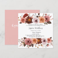 Espanhol,Rosa Esbranquiçado e Quinceañera Floral B