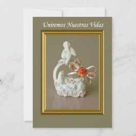 Convite espanol do boda do invitacion