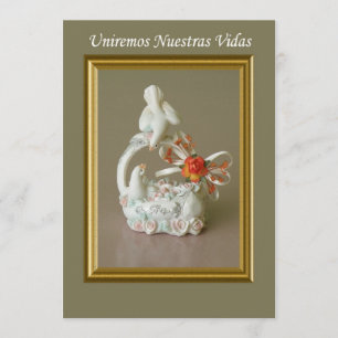 Convite espanol do boda do invitacion